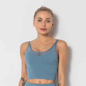 Sujetador Deportivo para Mujer con Logotipo Personalizado, de Alta Sujeción, para Gimnasio, Entrenamiento, Running, Yoga, Fitness, Suave, Cómodo, Sin Costuras, para Entrenamiento Atlético - Product Image 1