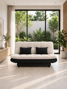 Sofá Cama Roblox Blanco 2 en 1, Estilo Moderno Minimalista para Villa, Apartamento, Sala de Estar, Hotel, Casa, Fabricante de Sofás Personalizados - Product Image 5