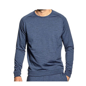 Sweat-shirt décontracté à manches longues et col rond en laine mérinos pour homme, modèle 2026 Maanify, haute qualité - Product Image 4