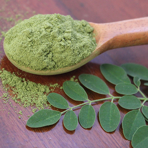 Extracto de Hoja de Moringa Silvestre Natural en Polvo, Grado Alimenticio, Superalimento Herbal Rico en Nutrientes para el Cuidado de la Salud y Uso a Granel - Product Image 1