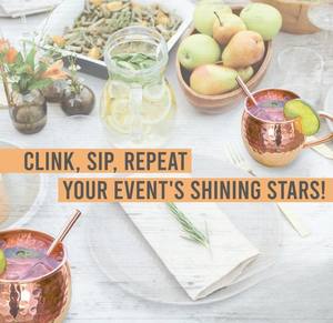 Ensemble de 4 tasses Moscow Mule en cuivre martelé massif de 16 oz avec pailles, faites à la main, non doublées, coffret cadeau 100% cuivre - Product Image 5