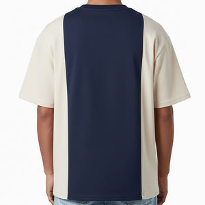 T-shirt homme surdimensionné, entièrement imprimé par sublimation, manches courtes, col rond, anti-rétrécissement, écologique, pour adulte, pour l'été (OEM ODM). - Product Image 5