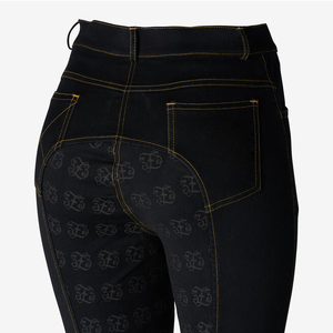 Pantalon d'équitation extensible 4 directions de haute qualité, leggings, collants, vêtements d'équitation en tissu technique au toucher doux - Product Image 3