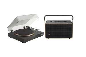 Black Gold <b>Bluetooth</b> Turntable Kit Belt Drive <b>Record</b> <b>Player</b> <b>with</b> Wireless <b>Speaker</b> AptX HD Audio - Product Image 4