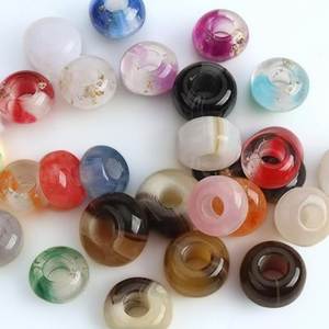 Fournitures en gros de perles en résine avec perles intercalaires colorées pour les entreprises de bijouterie artisanale pour la création de bracelets et colliers DIY - Product Image 5