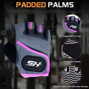 Guantes de fitness para mujer de fácil desmontaje, para entrenamiento, mancuernas, kettlebells, cross training, gimnasio, con protección de palma, precio bajo - Product Image 4