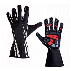 Guantes de Carreras de Karting Premium, Guantes de Alto Rendimiento con Dedos Completos, Fabricante OEM, Diseño Transpirable, Logotipo Personalizado, Venta al Por Mayor, Exportación - Product Image 3
