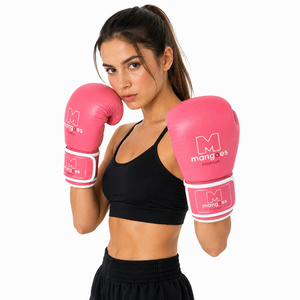 Custom Boxing <b>Gloves</b> Training Sparring <b>Gloves</b> Premium PU Leather Breathable Hand <b>Grips</b> for Closure OEM ODM Factory Wholesale - Product Image 1