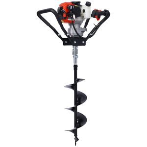 Tarière thermique 43 cm³ pour puits de 6-8 pouces, avec tige de 30 pouces – Tarières de forage puissantes - Product Image 3