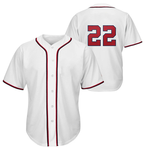 Camiseta de Béisbol Personalizada para Equipos, OEM, 100% Poliéster, Manga Corta, Estampada, Tallas Grandes, Transpirable, de Secado Rápido, Exportador de Ropa Deportiva - Product Image 5