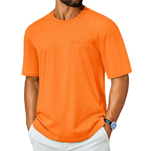 Camisetas de Hombre de Alta Calidad, Personalizadas, Transpirables, Lavadas con Piedras, 100% Algodón Jersey, Estilo Urbano, Casual, para Exteriores - Product Image 1