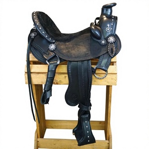 Selle de course en cuir véritable et bois, style anglais, durable, confortable et de haute qualité, pour chevaux australiens et européens, vente en gros - Product Image 5