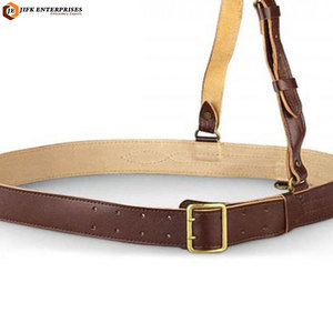 Ceinture élégante Sam Browne, accessoire en cuir personnalisé, décoration professionnelle pour vêtements, boucle durable, services OEM de qualité - Product Image 2