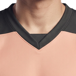 Maillot de hockey sur glace personnalisé en mesh pour hommes, maillot de hockey sur glace 100% polyester en mesh pour hommes, maillots de hockey sur glace à col en V pour hommes - Product Image 4