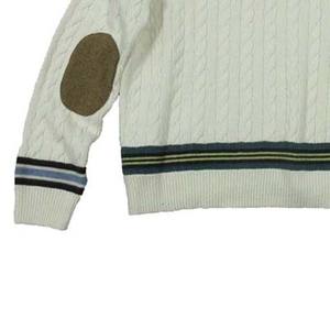 Pull de cricket pour homme à col en V personnalisé avec logo - Laine/Cachemire Anti-boulochage et respirant - Product Image 5