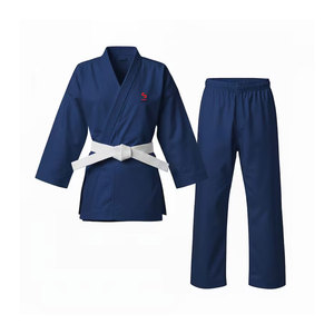 Tenue d'arts martiaux haut de gamme Solid Trader en coton raffiné pour l'entraînement avancé, la pratique et les activités de Judo et de Karaté - Product Image 1