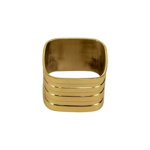 High Quality Metal <b>Napkin</b> <b>Ring</b> for Dining Accessories Table Decoration Wedding Presentation and Party Setup - Product Image 5