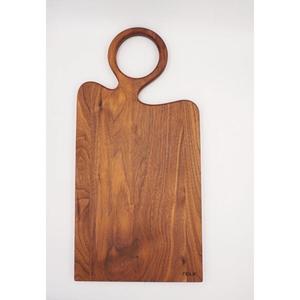 Planche à découper en bois naturel durable pour la cuisine, présentoir de comptoir, taille personnalisée et épaisse, antidérapante et de qualité supérieure - Product Image 6