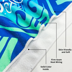 High Quality Yarn Dyed Beach Towels Quick Drying Beach <b>Extra</b> <b>Large</b> Beach Towel Oversized Custom Packing - Product Image 5