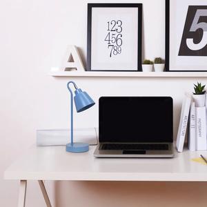 Lámpara de Mesa Minimalista de Latón Macizo con Elegante Pantalla, Lámpara de Oficina Moderna - Product Image 2