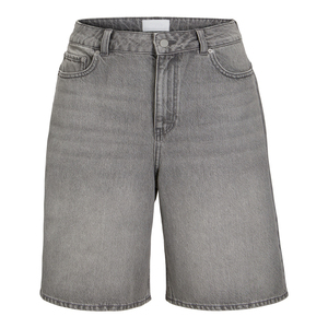Jeans Cortos Rectos de Moda 2026, Corte Regular, Denim Lavado, Desgastado, Transpirable, Cintura Media, Casual, Logotipo Personalizado, Alta Calidad, OEM - Product Image 1