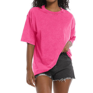 Camiseta Ringer para Mujer con Logotipo Personalizado, Diseño Versátil, Estilo Vintage, Cómoda, Duradera, Lavada al Ácido - Product Image 5