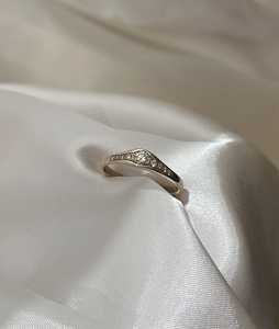 Anillo de eternidad minimalista de oro de 14k y 18k con diamantes redondos cultivados en laboratorio, engaste único en canal, banda apilable, 0.16ctw, 2mm, venta al por mayor, fabricación. - Product Image 1