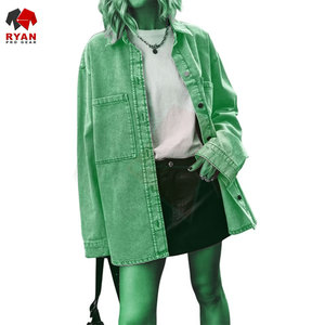 Ryan Pro Gear <b>Customized</b> <b>Denim</b> <b>Jacket</b> For Women Breathable and Comfortable Fabric with <b>Customized</b> Logo OEM Design - Product Image 5