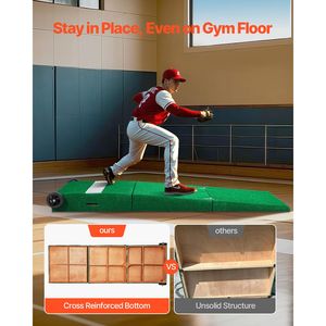 Mound da Lancio Portatile FT s Mound 90 per Allenamento Indoor/Outdoor di Baseball e Softball - Product Image 5