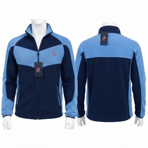 Veste polaire chaude en tissu polaire douillet, construction isolante, manches longues, coupe confortable, vêtement d'extérieur décontracté, OEM - Product Image 6