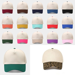 Casquettes de baseball à 5 panneaux personnalisées avec logo brodé ou imprimé, casquettes trucker en coton à calotte rigide et couronne profonde pour mariages et événements sportifs - Product Image 2
