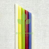 Sombreros de paja de arroz ecológicos, superventas, Pajita de bebida de alta calidad, embalaje personalizado, fábrica de Vietnam, 6mm, 8mm, 10mm, barras para fiestas