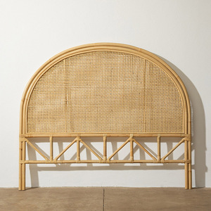 Têtes de lit en rotin faites à la main, très vendues, pour lits queen size, de haute qualité, en canne naturelle. - Product Image 6