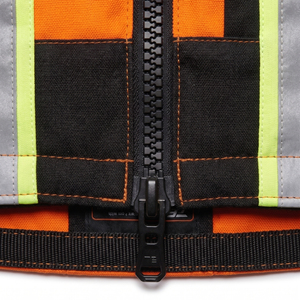 High Visibility Reflective Winter <b>Jacket</b> Workwear Letterman Safety Construction Wear <b>Jackets</b> Ladies - Product Image 4