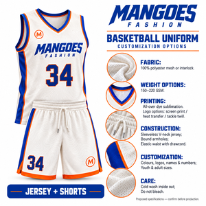 Conjunto de Uniforme de Baloncesto Sublimado Personalizado Unisex, Equipación Deportiva con Bloques de Color, 100% Poliéster, Transpirable y que Absorbe la Humedad - Product Image 5