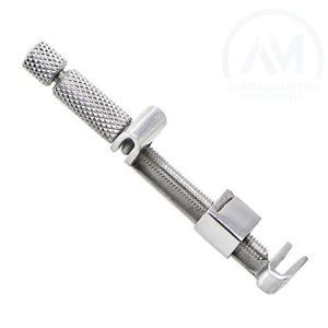 Al Mida Healthcare Instrument chirurgical dentaire en acier inoxydable, porte-matrice manuel Tofflemire de type droit, certifié CE - Product Image 4