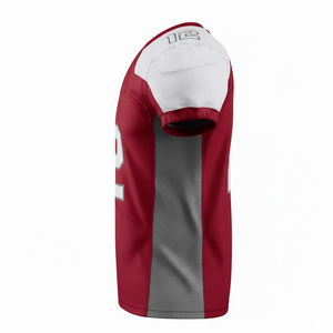 Maillot de football américain personnalisé pour équipes – Service d'usine OEM/ODM – Maillot de football américain en mesh de qualité supérieure - Product Image 4