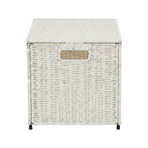 White Rattan Toy Chest Kids Furniture Kids Room Woven Wicker Storage Trunk Wholesale - Product Image 1