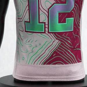 Maillot de football américain personnalisé, respirant, avec logo d'équipe, vente en gros, sublimation, logo OEM imprimé, vêtements de sport d'équipe, t-shirt d'entraînement - Product Image 6