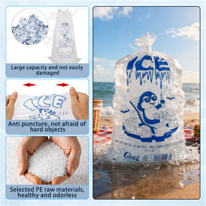 Cường độ cao và độ dẻo dai HDPE <span class=keywords><strong>Ice</strong></span> bao bì túi miễn phí niêm phong - Product Image 2
