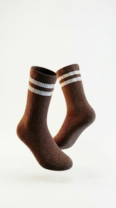 Premium Quality Everyday Casual <b>Socks</b> Unisex Soft Breathable <b>Polyester</b> Spandex Blend Athletic Daily Wear Hosiery - Product Image 2
