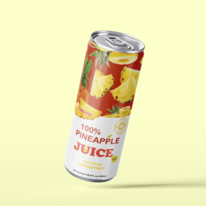 Jugo de Frutas Puro Natural 100% Hecho en Vietnam, Sabor Arándano, Fresa y Mango, en Lata de 330ml, Bajo en Grasa, 9 Brix, OEM, ODM, ISO, BRC, Venta al Por Mayor - Product Image 4