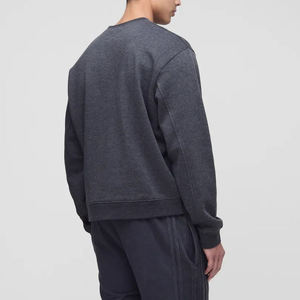 Men's Cotton/Polyester Crew Neck Sweatshirt <b>Plain</b> Size Anti-Shrink Embroidered Knitted Fleece Quick Dry Eco-Friendly sweatshirt - Product Image 4