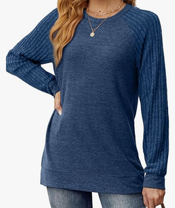 Camisetas de Manga Corta con Cuello en V para Mujer, Tops de Moda, Ropa Casual Ligera para Verano, Atuendos de Playa 2026 - Product Image 2