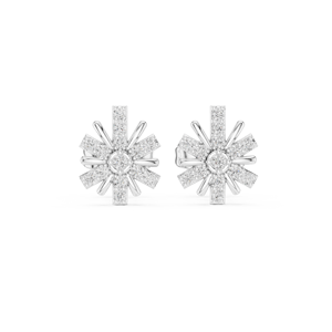 Luxury wedding earrings 925 <b>silver</b> CVD or Cubic Zirconia options available - Product Image 6