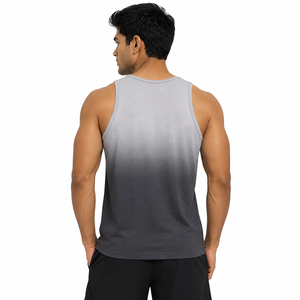 Fabricant de débardeurs pour hommes sur mesure, coton premium, débardeurs de sport pour la gym, OEM ODM, vente en gros, fitness, sport - Product Image 4