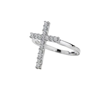 Wholesale Lab <b>Diamond</b> <b>Ring</b> 14K 18K Solid Gold Minimalist <b>Ring</b> Lab Grown <b>Diamond</b> Elegant IGI Certified Cross <b>Ring</b> Fashion <b>Ring</b> - Product Image 4