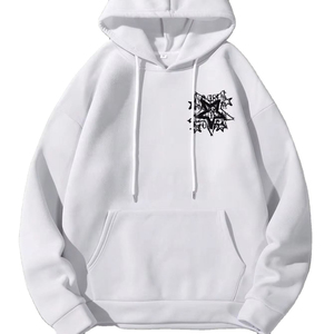 Sudaderas con Capucha Térmicas Casuales de Invierno para Hombre, Diseño Moderno, Tejido Grueso, Alta Calidad, con Pedrería, Servicio OEM Personalizado, Venta al Por Mayor - Product Image 6