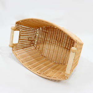 Woven <b>Storage</b> <b>Baskets</b> with Handle Organizer Decorative Boxes <b>Wicker</b> <b>Baskets</b> Poly <b>Baskets</b> for <b>Storage</b> - Product Image 3