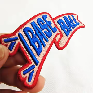 Parches de Fieltro Redondos Bordados a Mano de Alta Calidad, Etiquetas Personalizadas con Logotipo de Marca, Termoadhesivas - Product Image 6